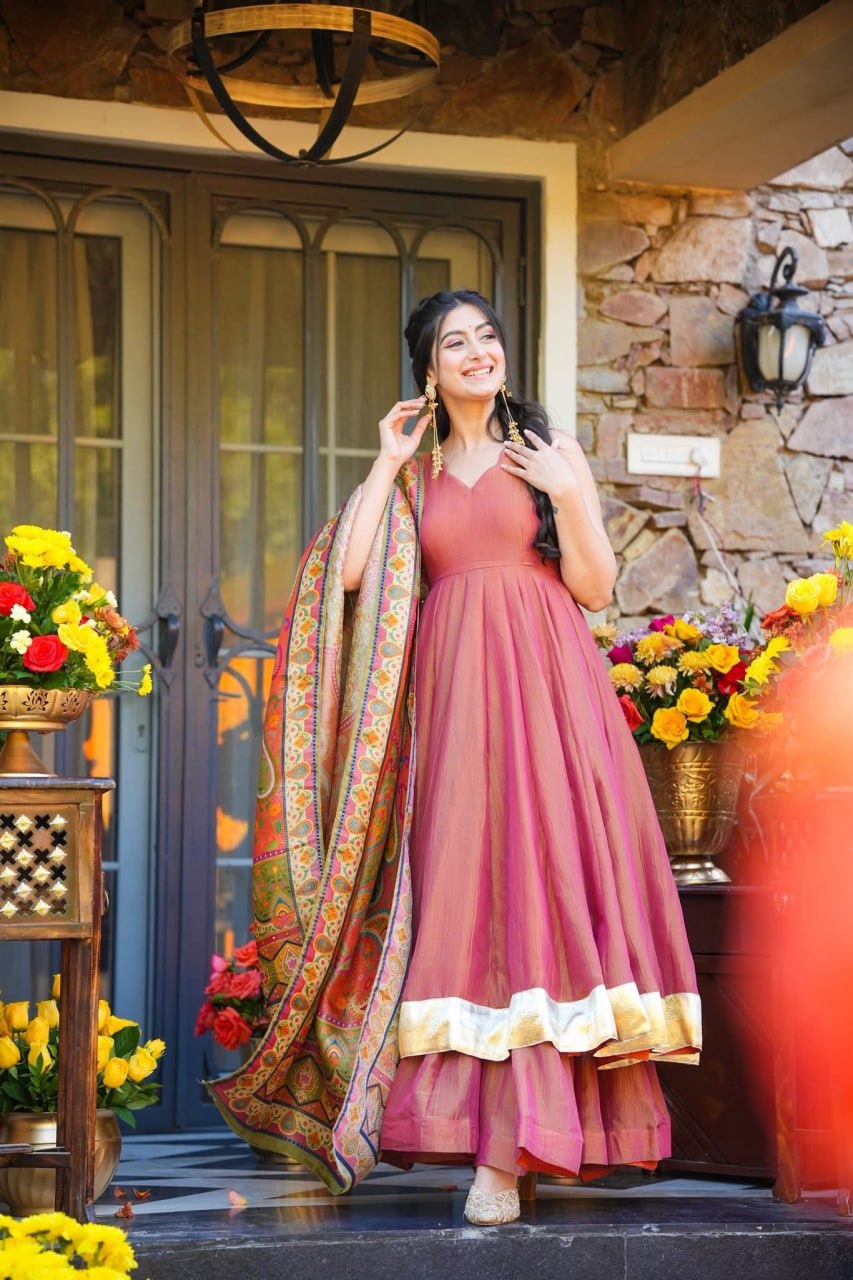 Festive Wear Mehendi Green Kurti Sharara Set with Designer Dupatta